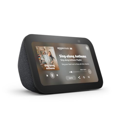 Amazon Echo Show 5 (newest model), Smart display with 2x the bass