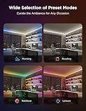 Govee COB LED Strip Light Pro, LED Lights for Bedroom Compatible with Alexa, Google Assistant and Matter, RGBICW Light with Warm White, Smart Strip Light, LED Lights for Bedroom, Color Changing, 9.8ft - Thumbnail 4