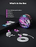 Govee COB LED Strip Light Pro, LED Lights for Bedroom Compatible with Alexa, Google Assistant and Matter, RGBICW Light with Warm White, Smart Strip Light, LED Lights for Bedroom, Color Changing, 9.8ft - Thumbnail 9