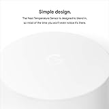 Google Nest Temperature Sensor- That Works with Nest Learning Thermostat and Nest Thermostat E - Smart Home, White - Thumbnail 11