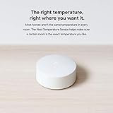 Google Nest Temperature Sensor- That Works with Nest Learning Thermostat and Nest Thermostat E - Smart Home, White - Thumbnail 3