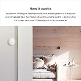 Google Nest Temperature Sensor- That Works with Nest Learning Thermostat and Nest Thermostat E - Smart Home, White - Thumbnail 9