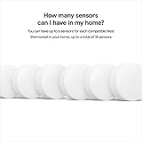 Google Nest Temperature Sensor- That Works with Nest Learning Thermostat and Nest Thermostat E - Smart Home, White - Thumbnail 10