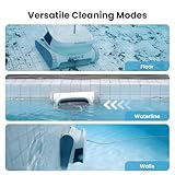 Poolmate Hydro 4 Pool Robot Cleaner for Inground & Above Ground Pools | Floor, Wall & Waterline Cleaning | Smart App Control with WiFi & Bluetooth | 50ft Cord | Large 4.1L Top-Load Filter Basket - Thumbnail 5