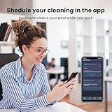 Poolmate Hydro 4 Pool Robot Cleaner for Inground & Above Ground Pools | Floor, Wall & Waterline Cleaning | Smart App Control with WiFi & Bluetooth | 50ft Cord | Large 4.1L Top-Load Filter Basket - Thumbnail 7