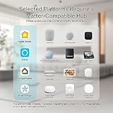 Kasa Matter Smart Light Switch: Voice Control w/Siri, Alexa & Google Assistant | UL Certified | Timer & Schedule | Easy Guided Install | Neutral Wire Required | Single Pole | 2.4GHz Wi-Fi | KS205 - Thumbnail 3