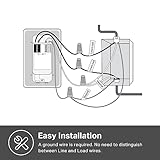Kasa Matter Smart Light Switch: Voice Control w/Siri, Alexa & Google Assistant | UL Certified | Timer & Schedule | Easy Guided Install | Neutral Wire Required | Single Pole | 2.4GHz Wi-Fi | KS205 - Thumbnail 9