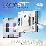 HOBOT S7 Pro Dual Mop Polish Hand Wiping Tec Window Cleaning Robot, 15nm Dual Ultrasonic Spray, 4800Pa Suction, App & Remote Control | for Framed/Frameless Glass, Any Thickness, Indoor/Outdoor Use - Thumbnail 2