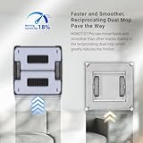 HOBOT S7 Pro Dual Mop Polish Hand Wiping Tec Window Cleaning Robot, 15nm Dual Ultrasonic Spray, 4800Pa Suction, App & Remote Control | for Framed/Frameless Glass, Any Thickness, Indoor/Outdoor Use - Thumbnail 6