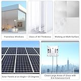 HOBOT S7 Pro Dual Mop Polish Hand Wiping Tec Window Cleaning Robot, 15nm Dual Ultrasonic Spray, 4800Pa Suction, App & Remote Control | for Framed/Frameless Glass, Any Thickness, Indoor/Outdoor Use - Thumbnail 7