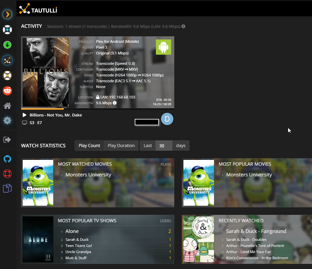 Image 7 from How To Access Tautulli Remotely