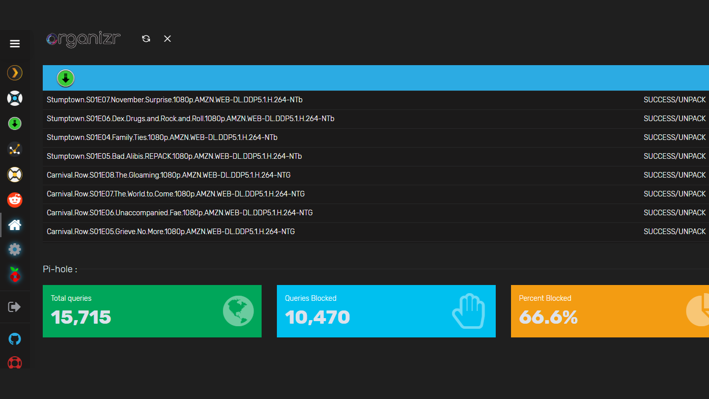 How To Add Pihole inside iFrame of Organizr