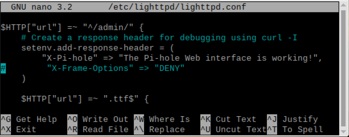 Image 4 from How To Add Pihole inside iFrame of Organizr