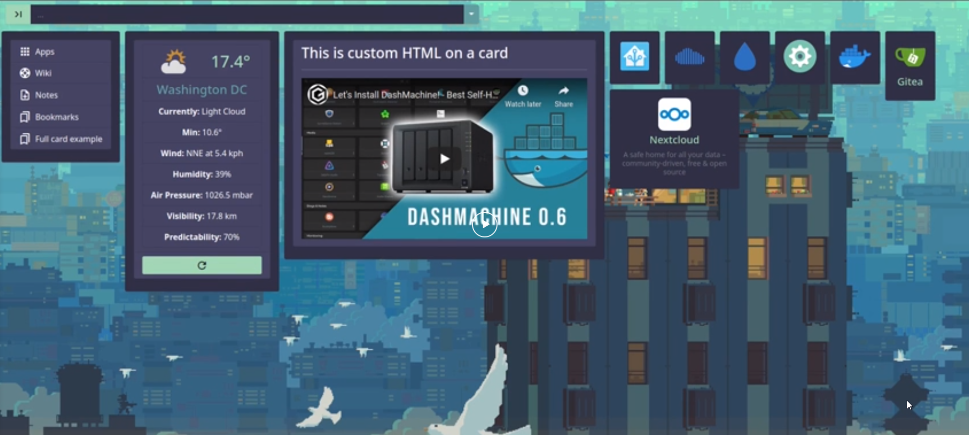 Setting up Dashmachine v0.7 Without Code Editor Integration