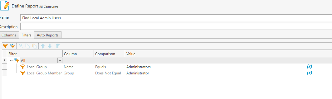 Image 3 from Create PDQ Inventory Report to Show Local Admins