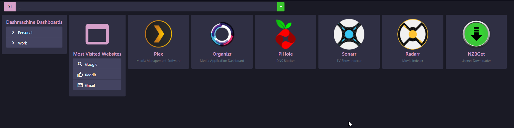 Image 29 from Setting up Dashmachine v0.7 Without Code Editor Integration