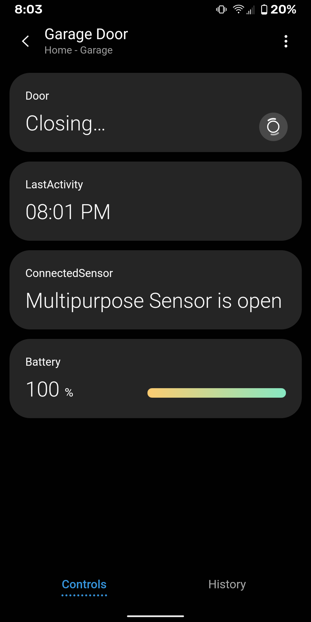 Image 14 from SmartThings Garage Door Opener integration with MyQ