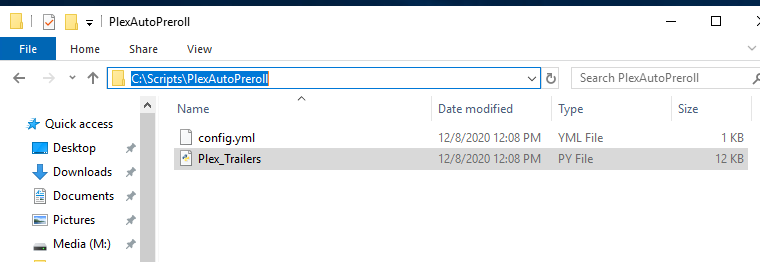 Image 5 from Configure Plex Automatic Prerolls on Windows