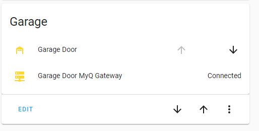 Image 7 from How to Configure MyQ in Home Assistant