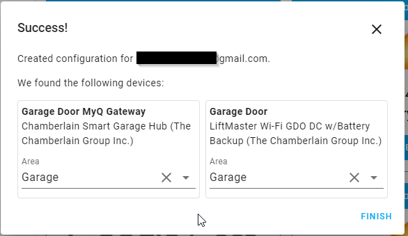 Image 4 from How to Configure MyQ in Home Assistant