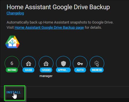 Image 3 from How To Automatically Backup Home Assistant to Google Drive