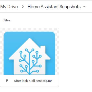 Image 11 from How To Automatically Backup Home Assistant to Google Drive