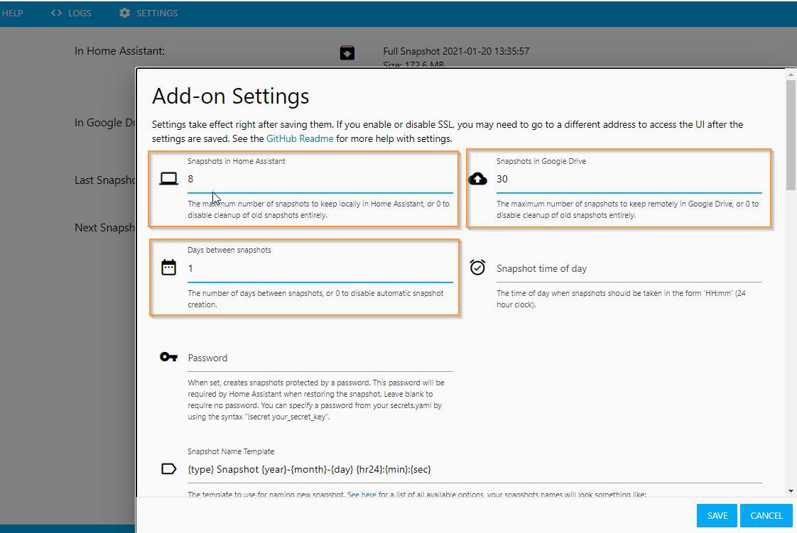 Image 13 from How To Automatically Backup Home Assistant to Google Drive
