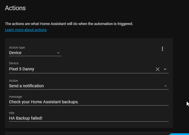 Image 16 from How To Automatically Backup Home Assistant to Google Drive