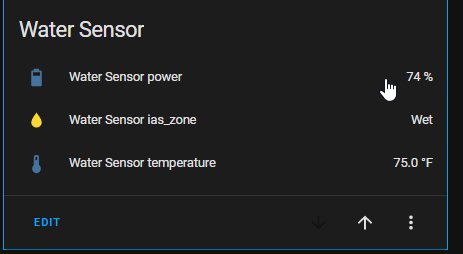 Image 8 from How To Add SmartThings Water Sensor to Home Assistant