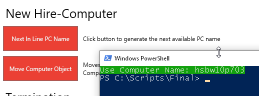 How To Find Next Available Computer Name in Powershell