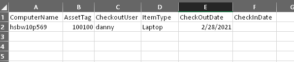 Image 4 from Loaner Laptop Checkout/Checkin Powershell Script