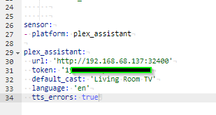 Image 10 from How to Setup "Plex Assistant" in Home Assistant To Cast Plex Media Using Your Voice