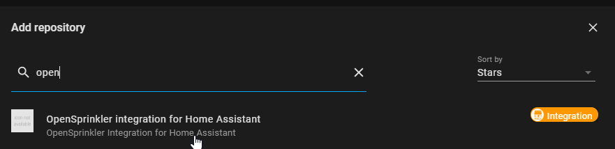 Image 3 from How To Install OpenSprinkler in Home Assistant