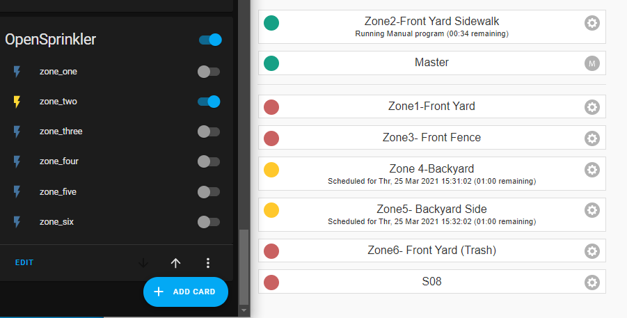 Image 11 from How To Install OpenSprinkler in Home Assistant