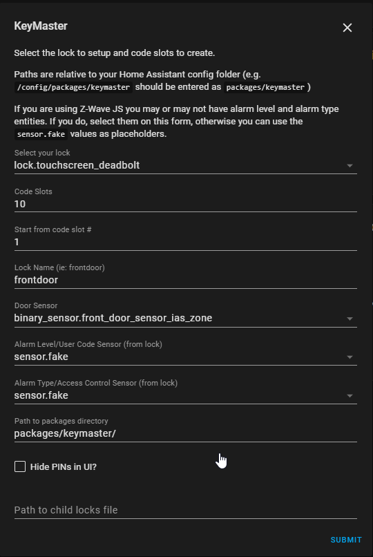 Image 8 from How To Install Keymaster in Home Assistant