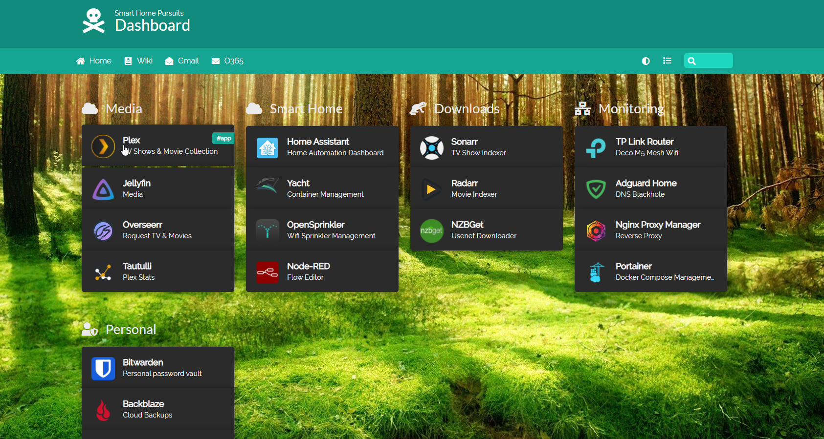 Add Image Background to Homer Dashboard
