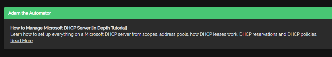 Image 14 from Configure RSS Feed in Homer Dashboard with Node Red