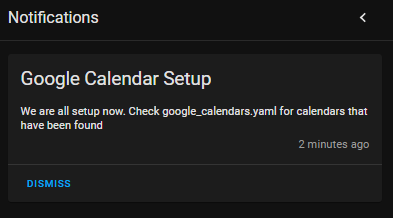 Image 22 from Add Google Calendar to Home Assistant