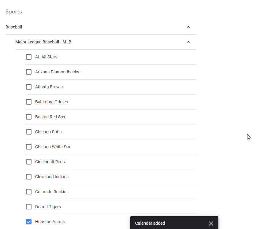 Image 3 from Add "Upcoming Sports" Card to Home Assistant via Google Calendar