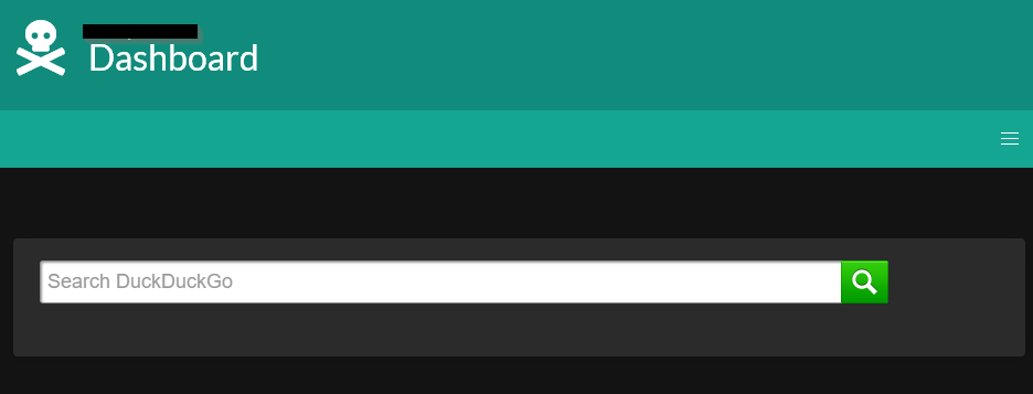 Image 2 from Add Internet Search Bar to Homer Dashboard