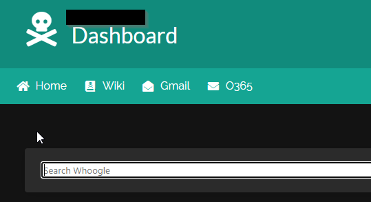 Image 3 from Add Internet Search Bar to Homer Dashboard