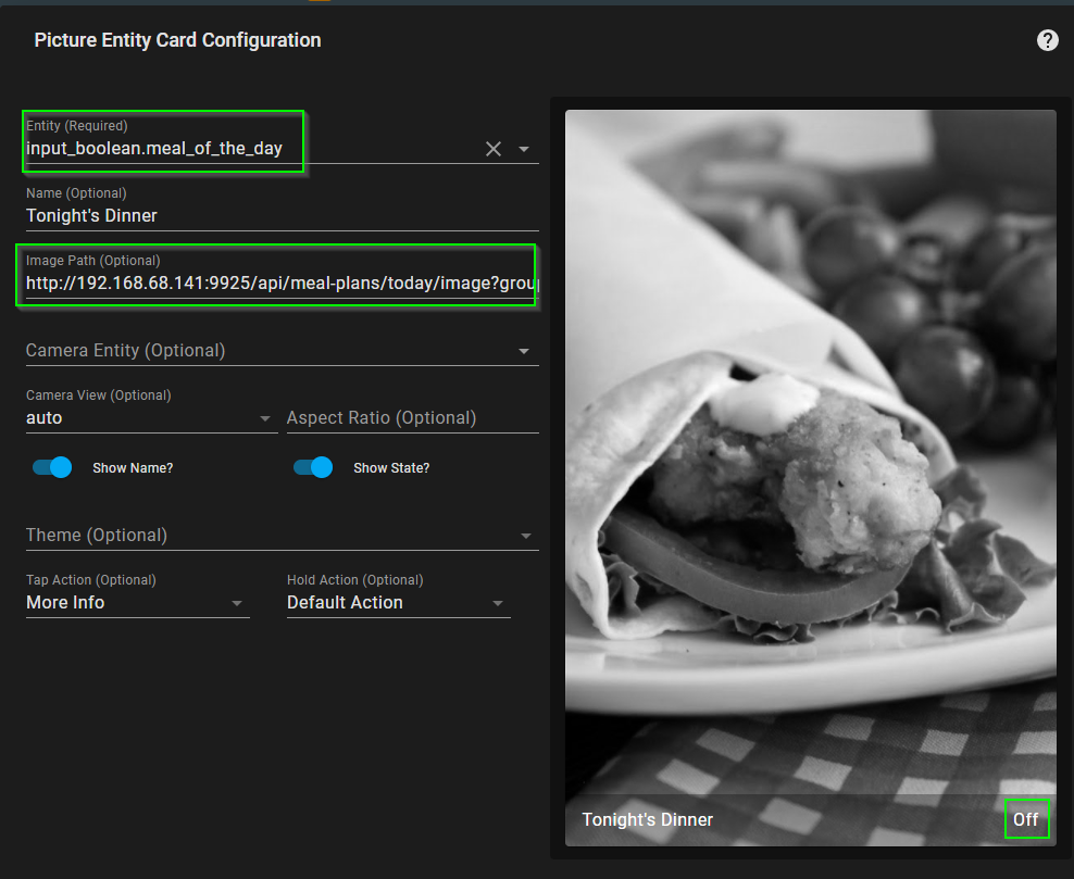 Image 9 from Add Mealie's "Meal of the Day" to Home Assistant