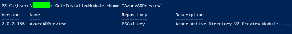 Image 5 from Update Azure AD Company Name field using Powershell