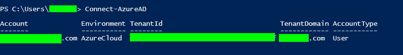 Image 6 from Update Azure AD Company Name field using Powershell