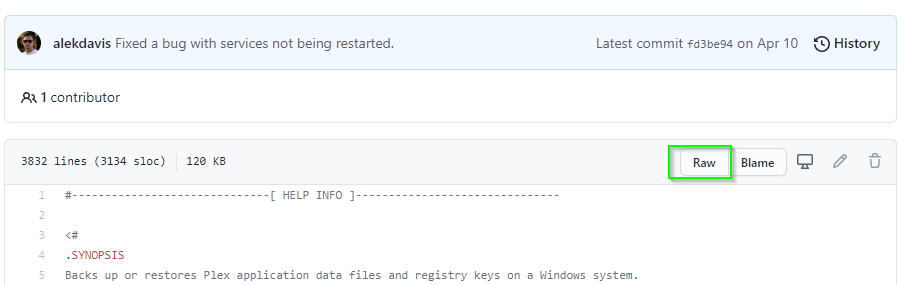 Image 3 from How To Automate Plex Metadata Backups