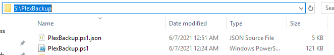 Image 7 from How To Automate Plex Metadata Backups