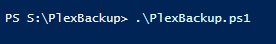 Image 8 from How To Automate Plex Metadata Backups