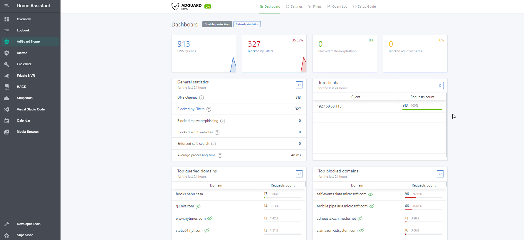 How to Install AdGuard Home Addon in Home Assistant