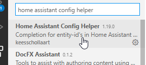 Image 8 from Edit Home Assistant Config Files in a Browser using VSCode