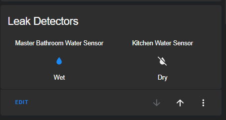 Image 7 from Add A Blinking Leak Sensor Card to Home Assistant